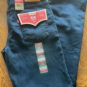 NWT boys Levi’s 514 straight size 14 regular 27x29